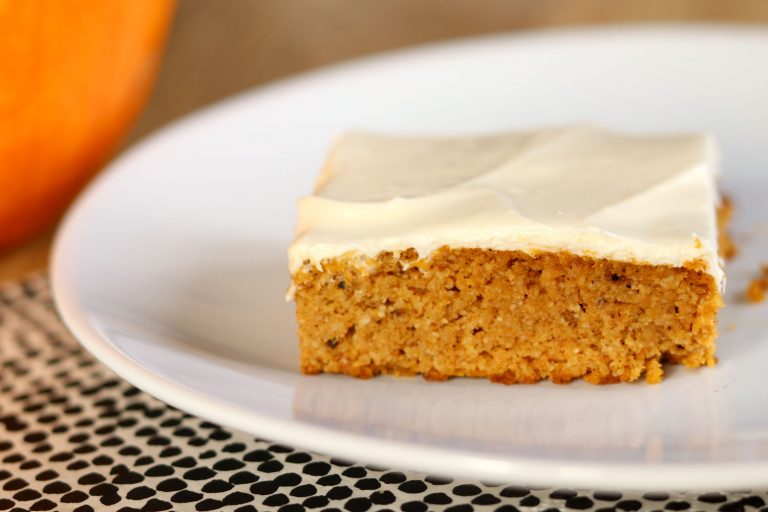 Pumpkin Bars With Almond Flour