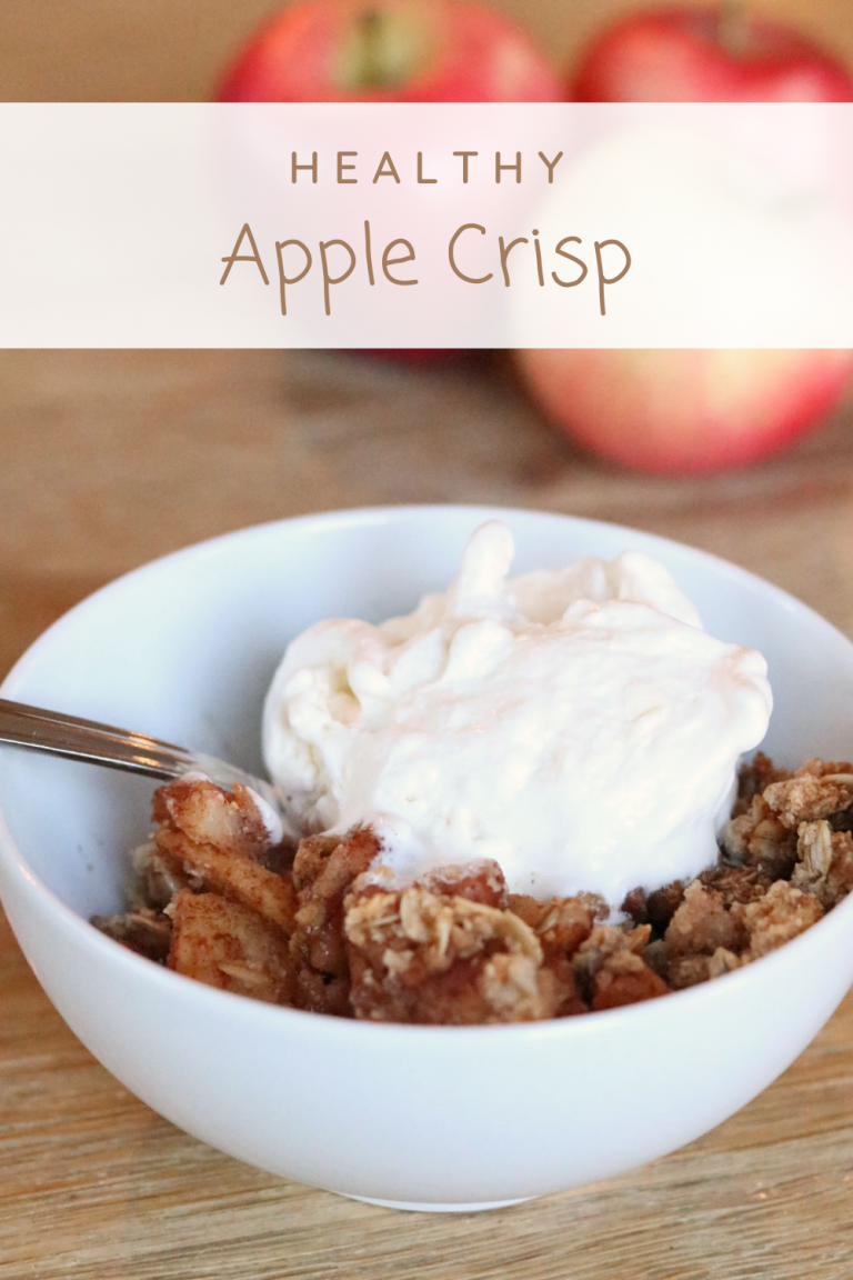 Healthy Apple Crisp with Almond Flour Little Eagle Homestead