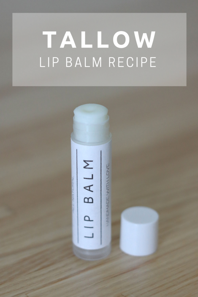 tube of tallow lip balm
